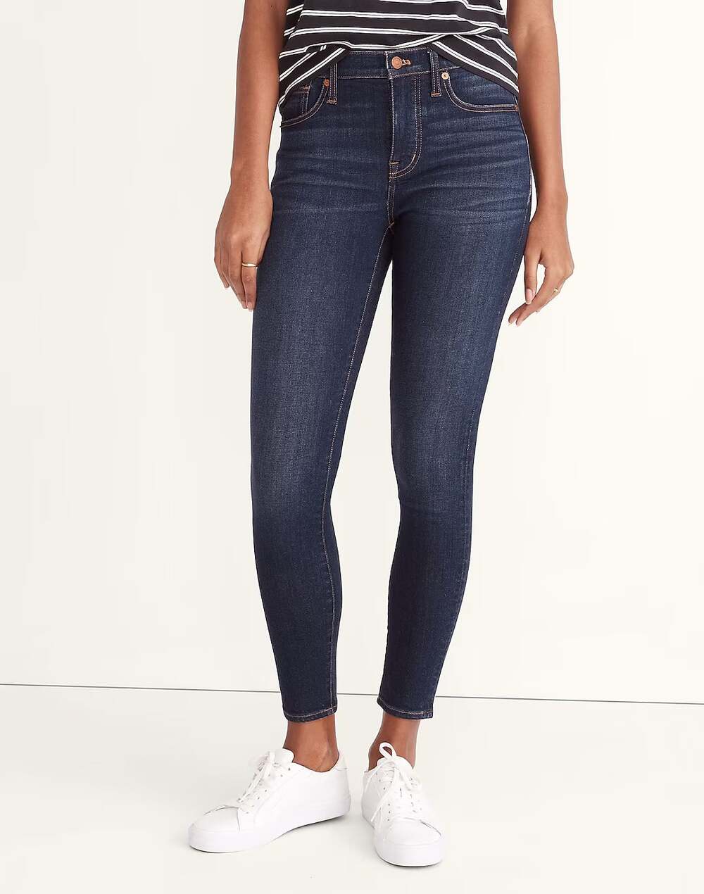 Madewell Mid-Rise Skinny Jeans Blayton Wash Size 28 New